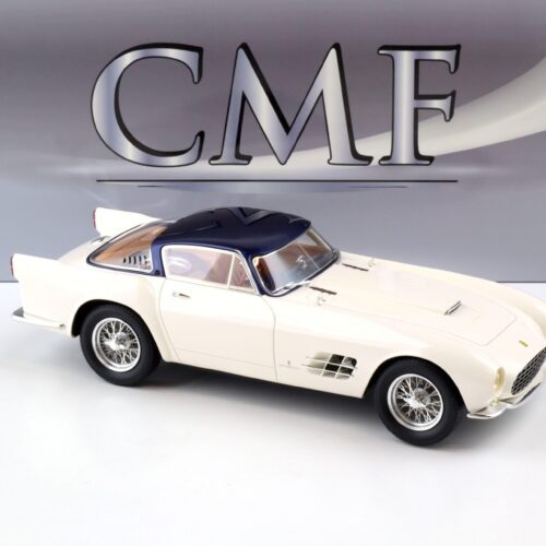 1:18 CMF Ferrari 375 MM Berlinetta by Pinin Farina white/ metallic blue roof 1955