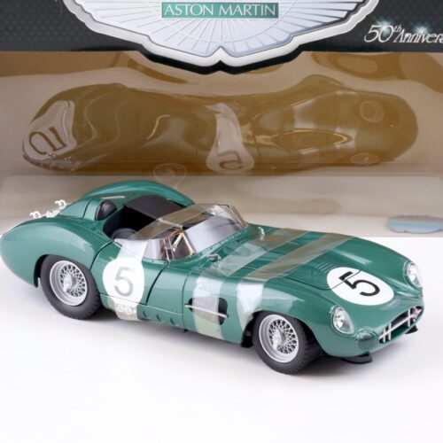 1.18 Shelby Collectibles Aston Martin DBR1 Roadster #5 green metallic