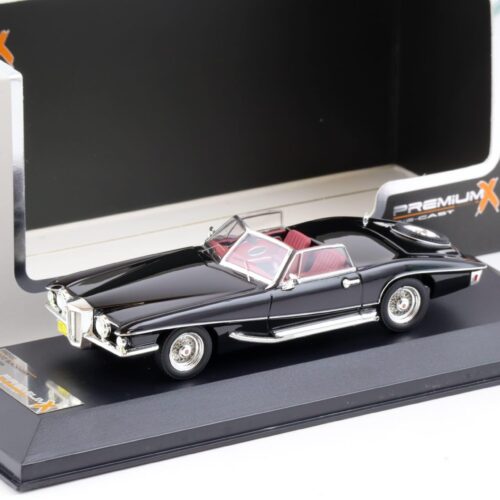 1:43 PremiumX Stutz Blackhawk Convertible 1971 black