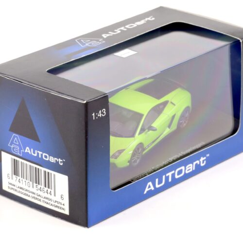1:43 AUTOart Lamborghini Gallardo LP570-4 Superleggera verde Ithaca green - Image 3