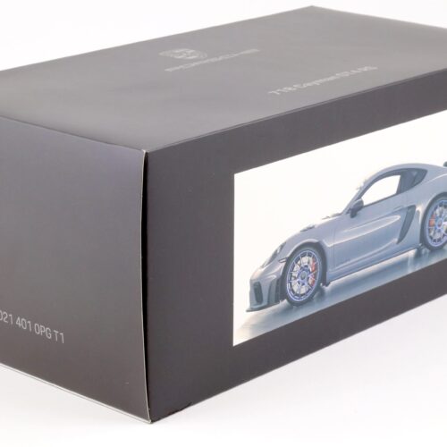 1:18 Spark Porsche 718 Cayman GT4 RS (982) arctic gray Limited WAP DEALER - Image 4