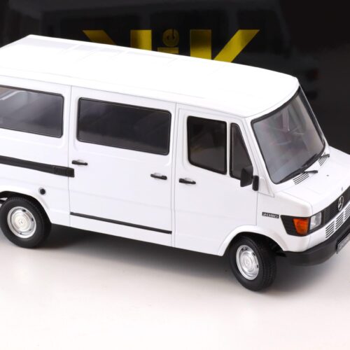 1:18 KK-Scale Mercedes 208D Bus Van Kastenwagen white