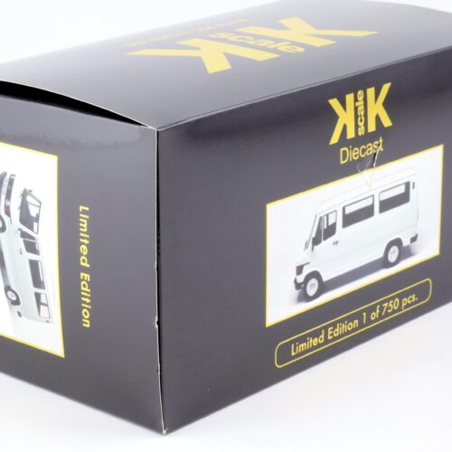 1:18 KK-Scale Mercedes 208D Bus Van Kastenwagen white