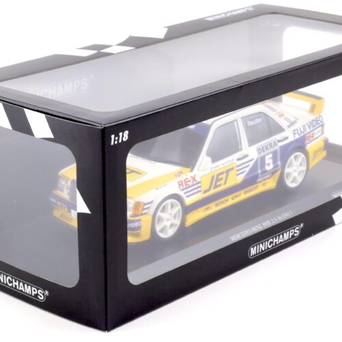 1:18 Minichamps Mercedes 190E 2.5-16V EVO1 Team MS-JET #5 Manuel Reuter DTM 1989