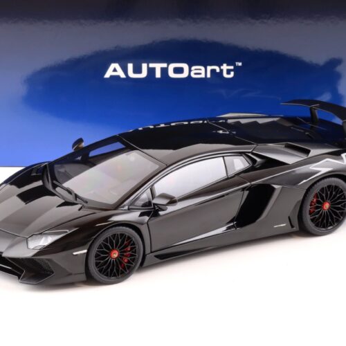 1:18 AUTOart Lamborghini Aventador LP750-4 SV Nero Aldebaran/ Gloss black 74556