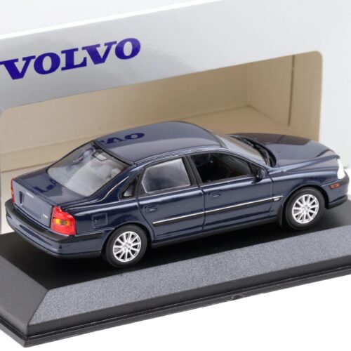 1:43 Minichamps Volvo S80 Limousine 1998 blue metallic DEALER VERSION