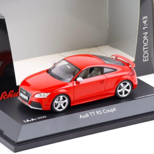 1:43 Schuco Audi TT RS Coupe IAA 2009 Misano red