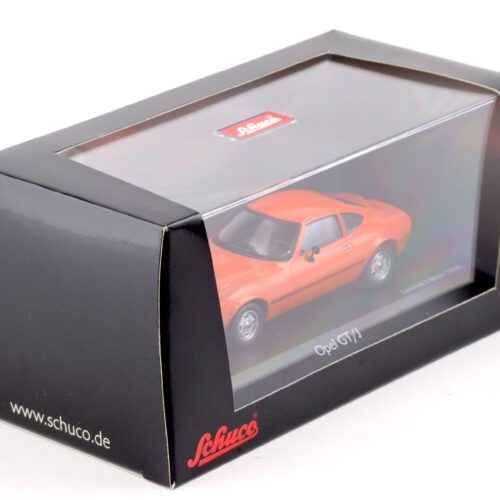 1:43 Schuco Opel GT/J Coupe orange/ red