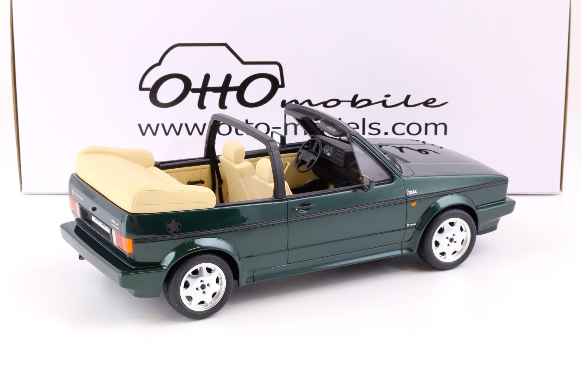 1:12 OTTO mobile G036 VW Golf 1 MK1 Cabriolet Classic Line 1992 green