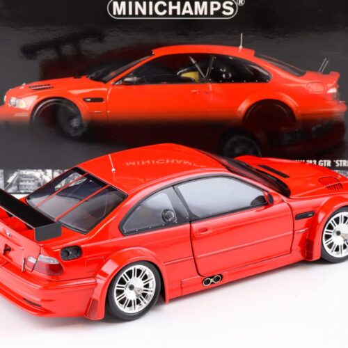 1:18 Minichamps BMW M3 GTR E46 Street 2001 red