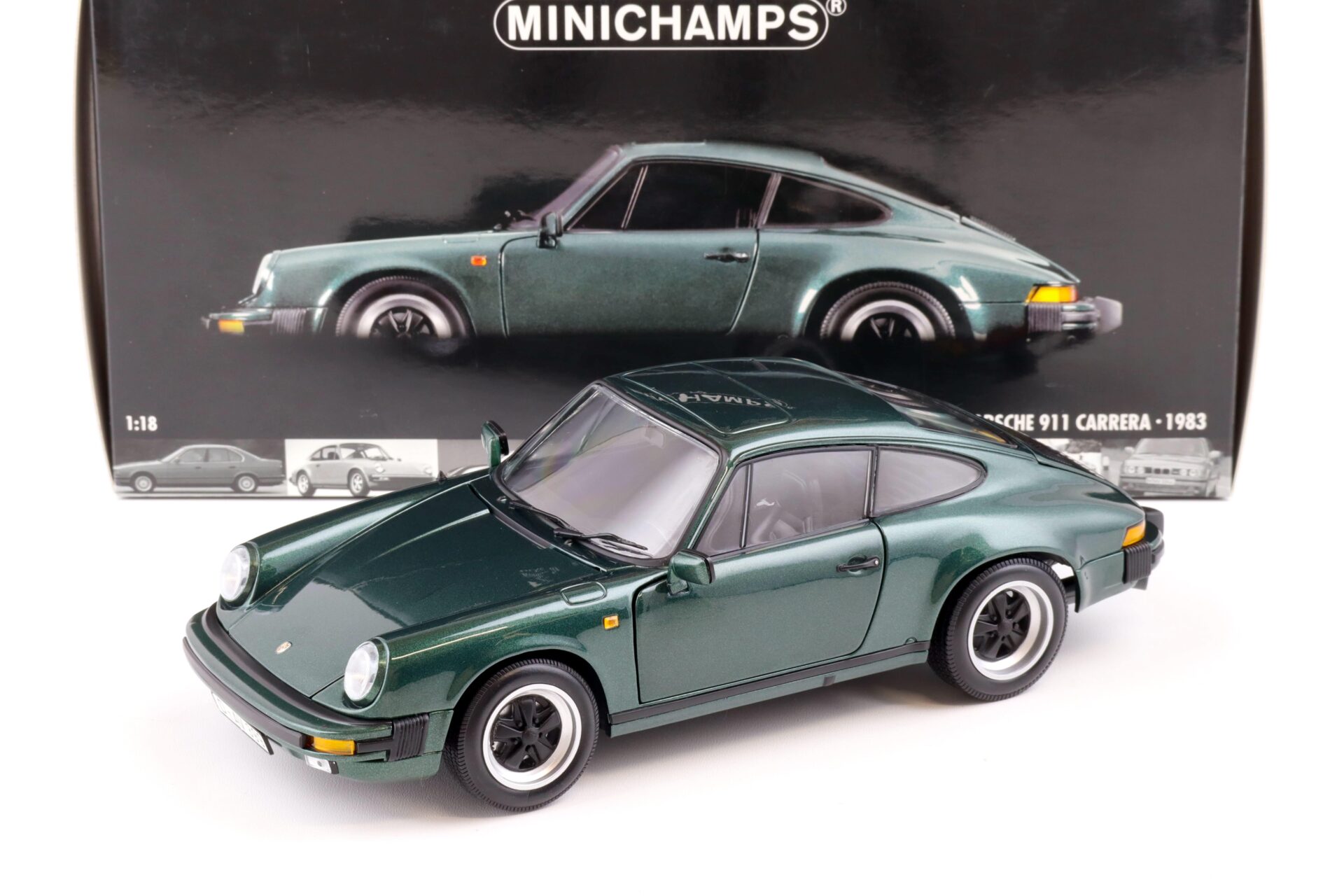 1:18 Minichamps Porsche 911 Carrera Coupe 1983 green metallic