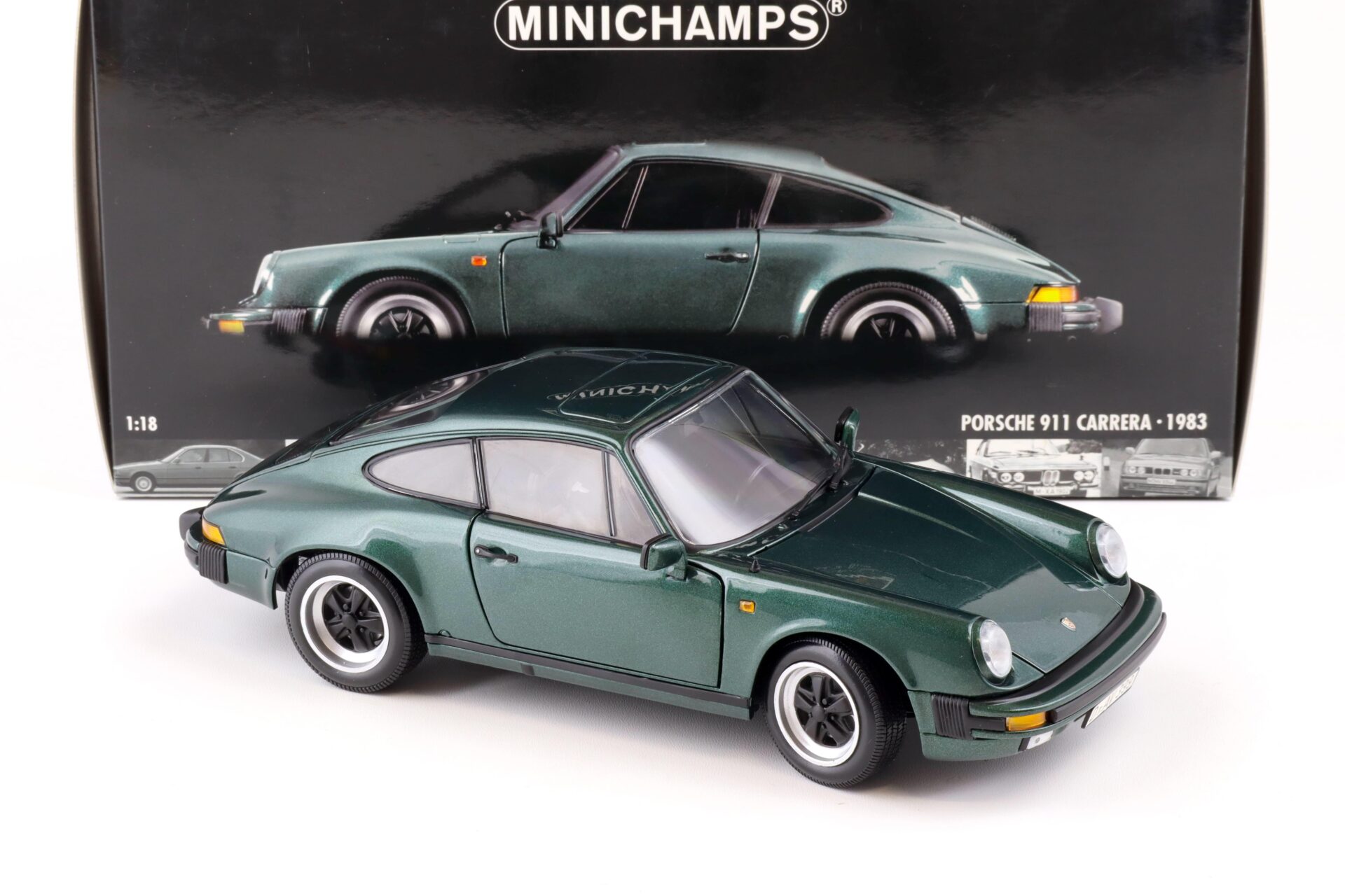 1:18 Minichamps Porsche 911 Carrera Coupe 1983 green metallic