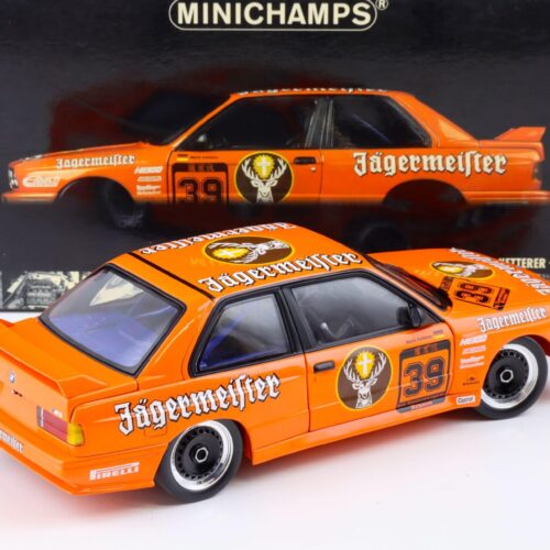 特価 MINICHAMPS 1/18 BMW M3 DTM イエガーマイスター 1:18 Minichamps BMW M3 E30 DTM 1988 Avus-Rennen Ketterer