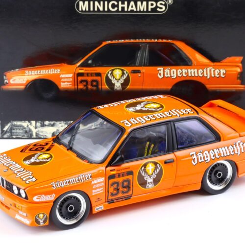 1:18 Minichamps BMW M3 E30 DTM 1988 Avus-Rennen Ketterer Jägermeister #39