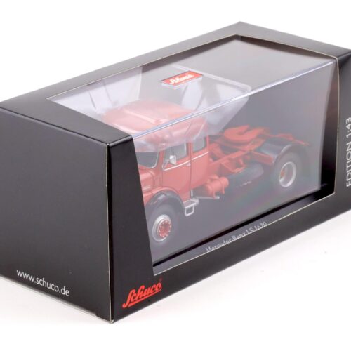 1:43 Schuco Mercedes LS 1620 LKW Solo Zugmaschine SZM red