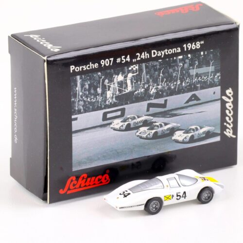 Schuco Piccolo Porsche 907 #54 24h Daytona 1968 white