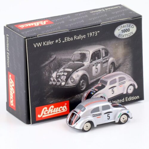 Schuco Piccolo VW Käfer Beetle #5 Elba Rallye 1973 silver
