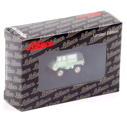 Schuco Piccolo Steyr-Puch Haflinger closed Top light green