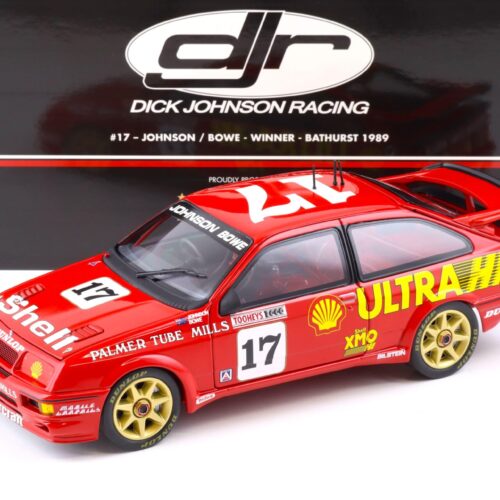 1:18 APEX Ford Sierra RS500 Johnson/ Bowe #17 Winner Bathurst 1989 Shell red