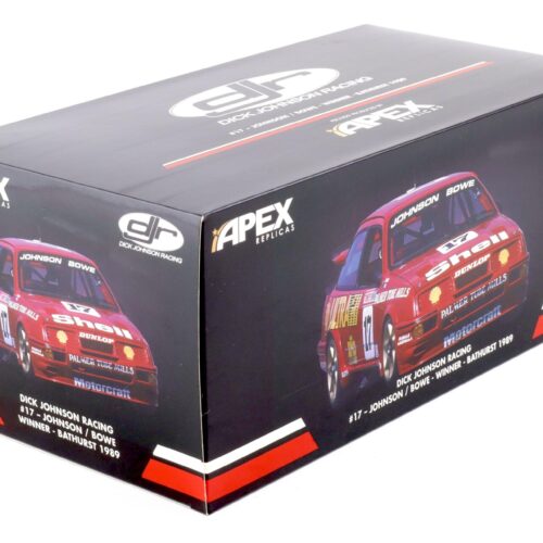1:18 APEX Ford Sierra RS500 Johnson/ Bowe #17 Winner Bathurst 1989 Shell red