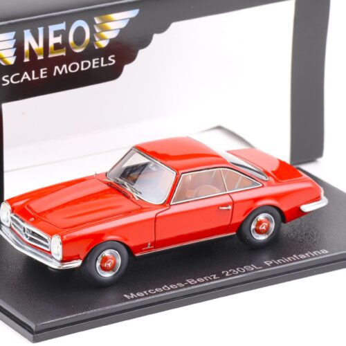 1:43 NEO Mercedes 230SL Pininfarina Coupe red 1956