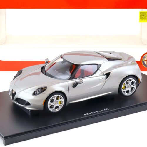 1:18 AUTOart Alfa Romeo 4C Coupe metallic grey 2013