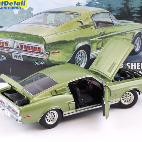 1:18 Exact Detail 1968 Shelby GT 500KR Coupe green metallic WCC709