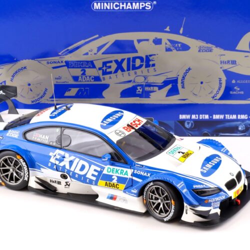 1:18 Minichamps BMW M3 E92 DTM BMW Team RMG J.Hand DTM 2012 Exide #2