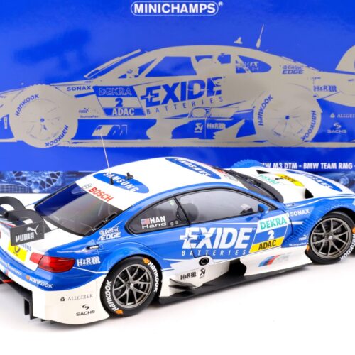 1:18 Minichamps BMW M3 E92 DTM BMW Team RMG J.Hand DTM 2012 Exide #2