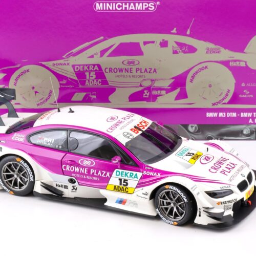 1:18 Minichamps BMW M3 E92 DTM BMW Team RBM Mampaey A.Priaulx DTM 2012