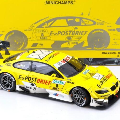 1:18 Minichamps BMW M3 E92 DTM BMW Team Schnitzer D.Werner DTM 2012 Post #8