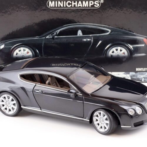 1:18 Minichamps Bentley Continental GT Coupe 2006 black metallic - Image 2