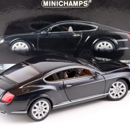 1:18 Minichamps Bentley Continental GT Coupe 2006 black metallic - Image 3