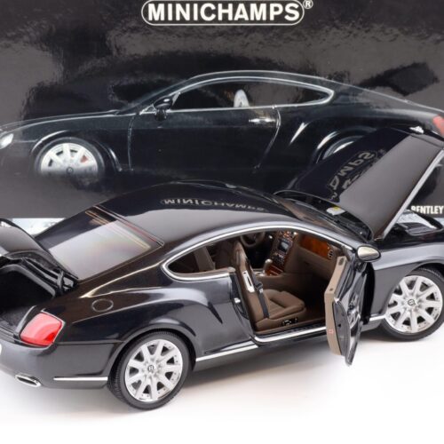 1:18 Minichamps Bentley Continental GT Coupe 2006 black metallic - Image 4