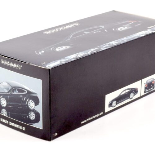 1:18 Minichamps Bentley Continental GT Coupe 2006 black metallic - Image 5