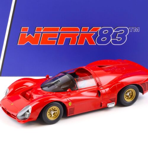 1:18 WERK83 Ferrari 330 P3 Spyder Plain Body Version red 1966