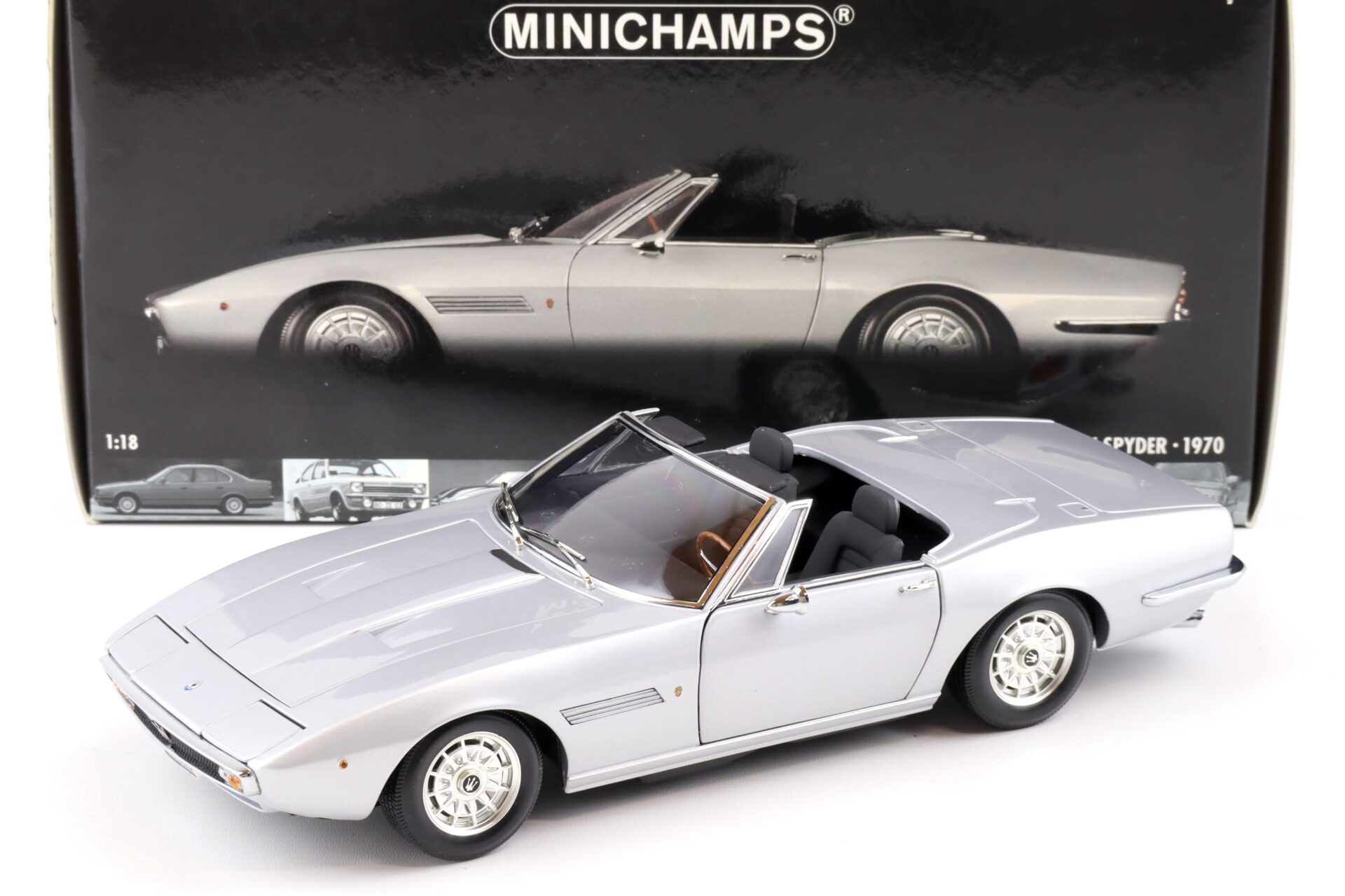 ID 85472 orig.jpg 1:18 Minichamps Maserati Ghibli Spyder 1970 silver