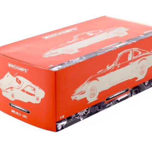 1:18 Minichamps Opel GT/J Coupe 1971 red