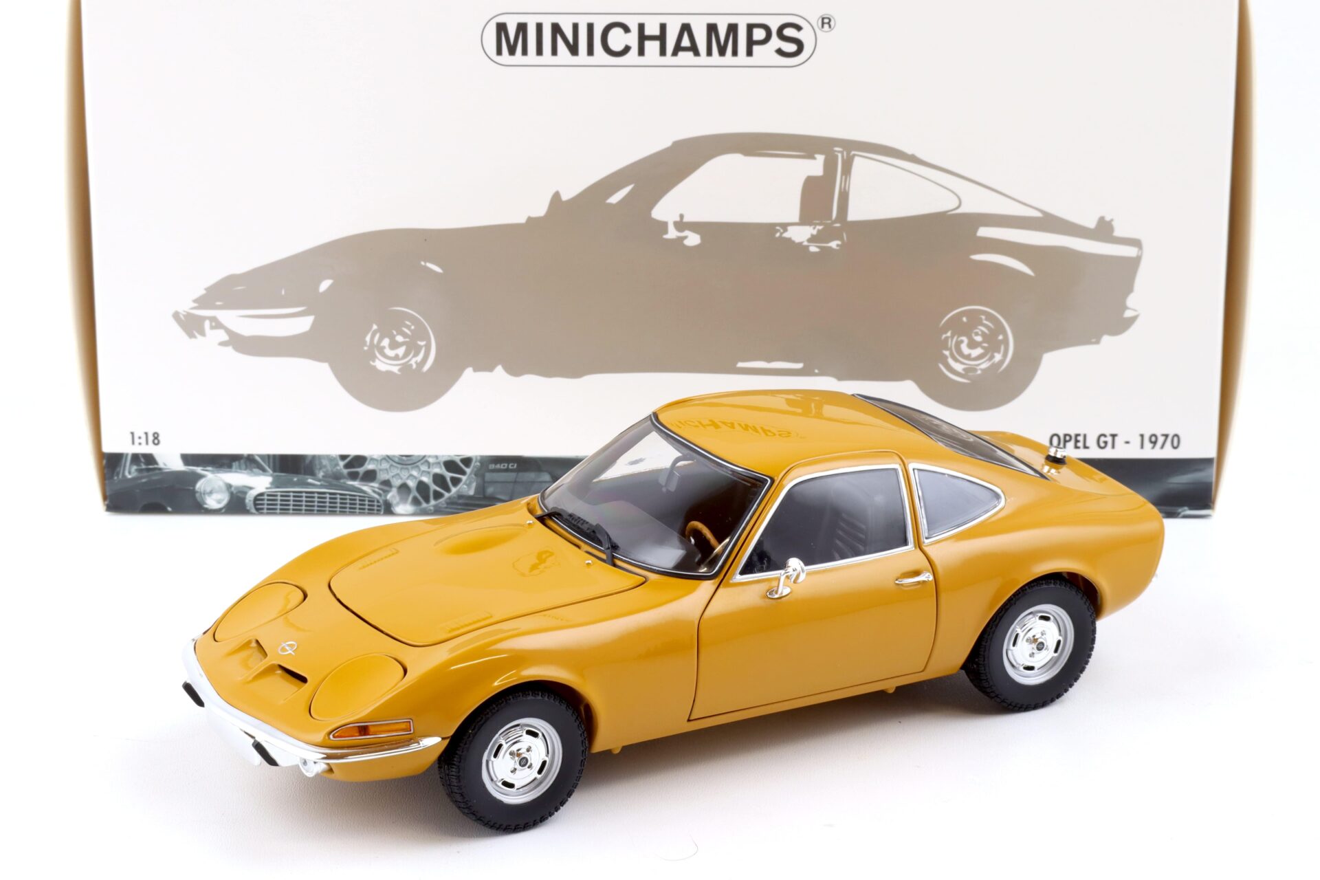 ID 85497 orig.jpg 1:18 Minichamps Opel GT 1970 Ocher