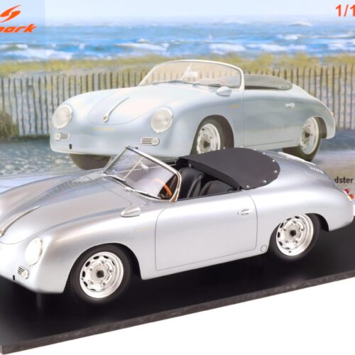 1:12 Spark Porsche 356 Speedster Carrera 1956 silver-grey metallic 12S004