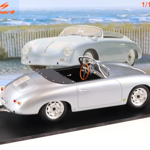 1:12 Spark Porsche 356 Speedster Carrera 1956 silver-grey metallic 12S004