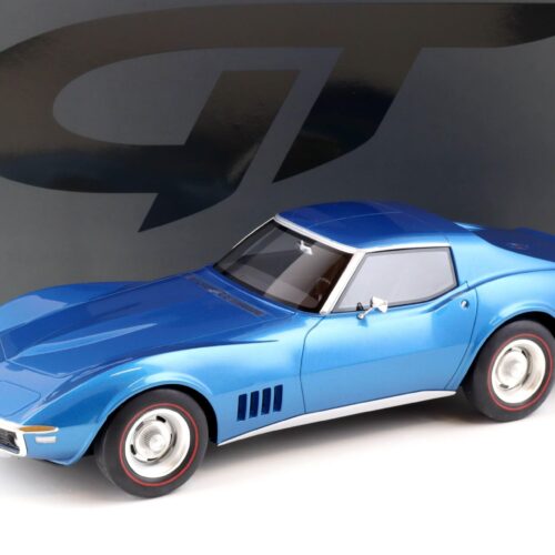 1:12 GT Spirit GT255 Chevrolet Corvette C3 Coupe 1968 blue metallic