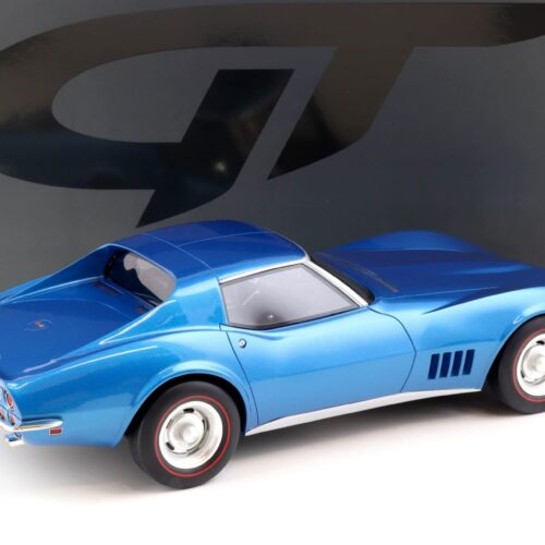 1:12 GT Spirit GT255 Chevrolet Corvette C3 Coupe 1968 blue metallic