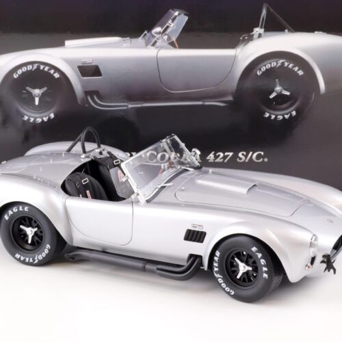 1:12 Kyosho Shelby Cobra 427 S/C silver/ black wheels 08631S