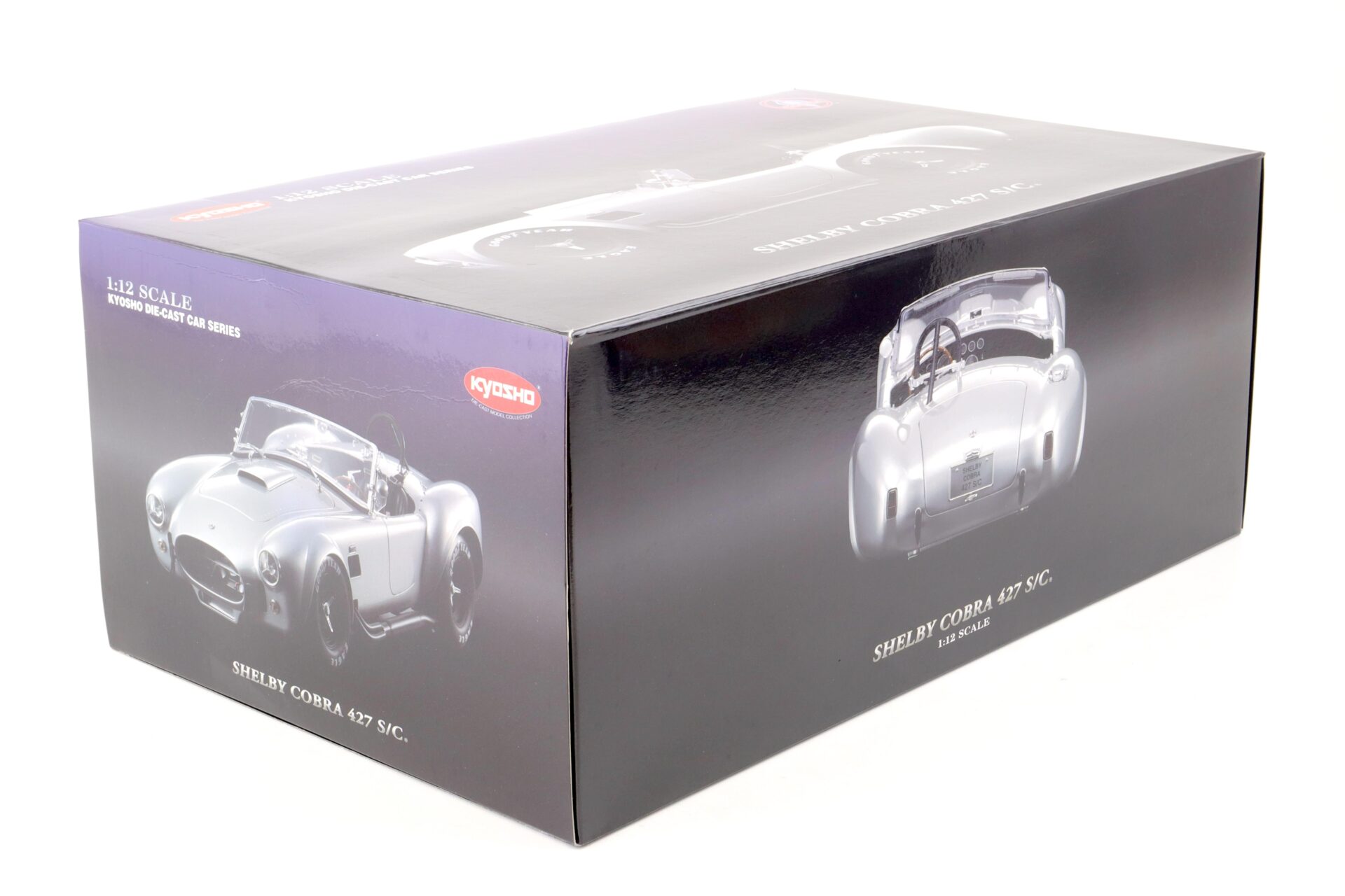 1:12 Kyosho Shelby Cobra 427 S/C silver/ black wheels 08631S