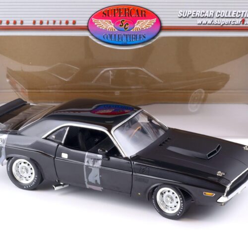 1:18 Highway61 Supercar 1970 Dodge Challenger T/A Coupe black 50239