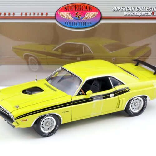 1:18 Highway61 Supercar 1971 Dodge Challenger R/T Coupe yellow 50240
