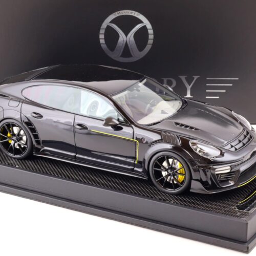 1:18 Motorhelix Porsche Panamera Mansory 2019 black/ Carbon MY18-PABK