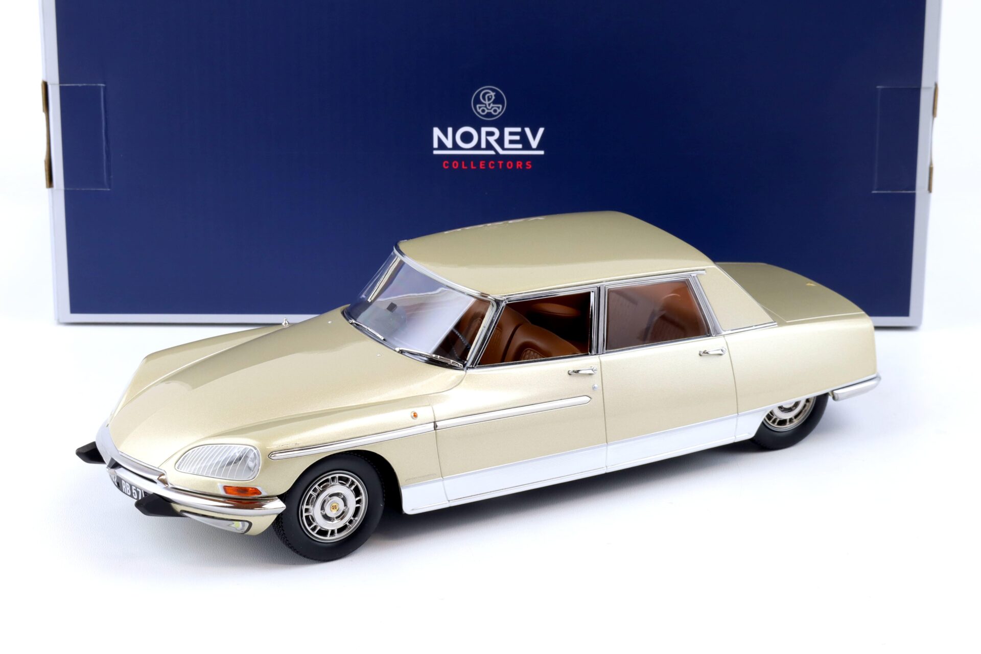 1:18 Norev Citroen DS 21 Lorraine 1969 Champagne metallic 181756