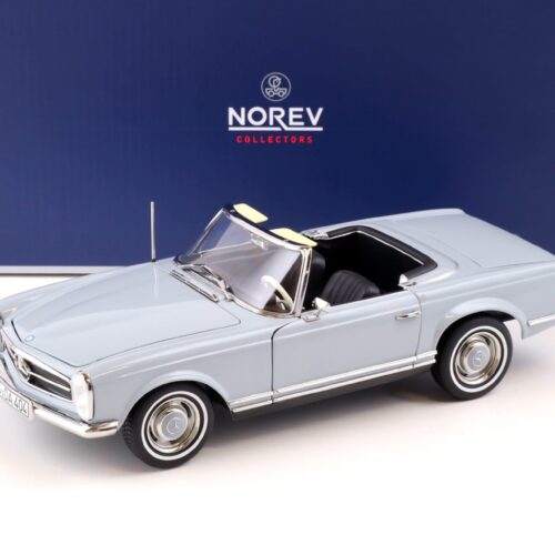 1:18 Norev Mercedes 230 SL Pagode W113 grey 1963 with Top 183990